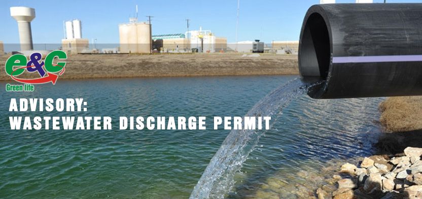 Wastewater discharge permit