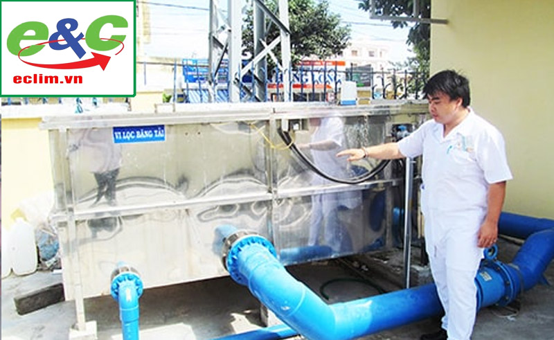 Hospital wastewater treatment system