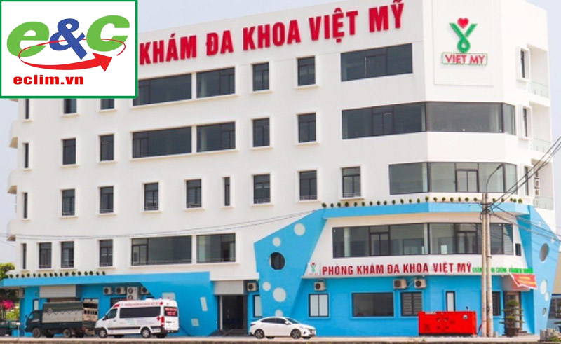 Medical wastewater treatment system at Viet My General Clinic