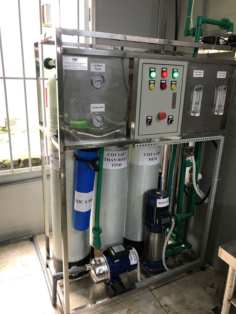 thiết bị lọc nước ro cho trường học